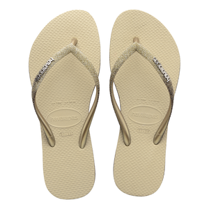 Women's Slim Sparkle Flip Flops