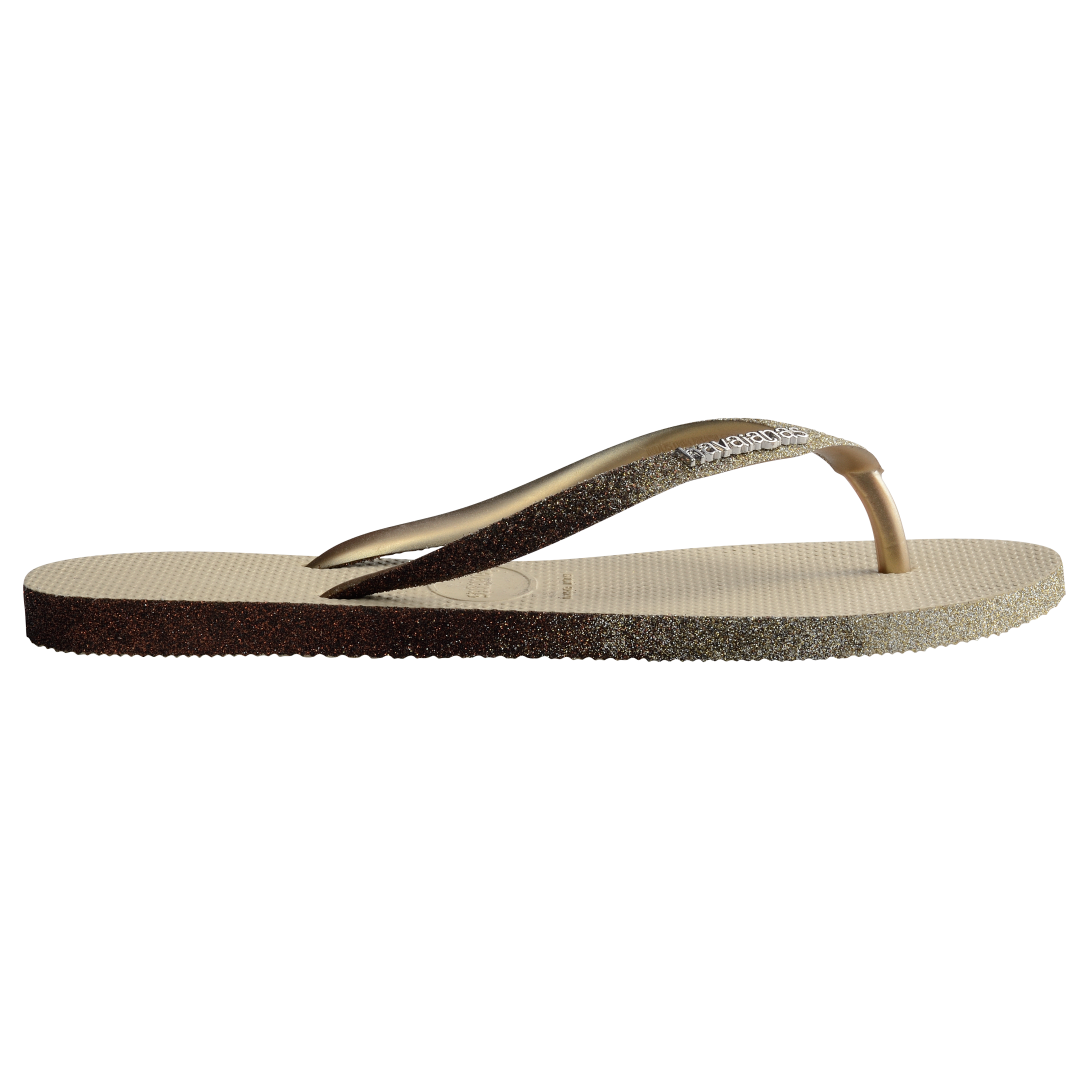 Women's Slim Sparkle Flip Flops