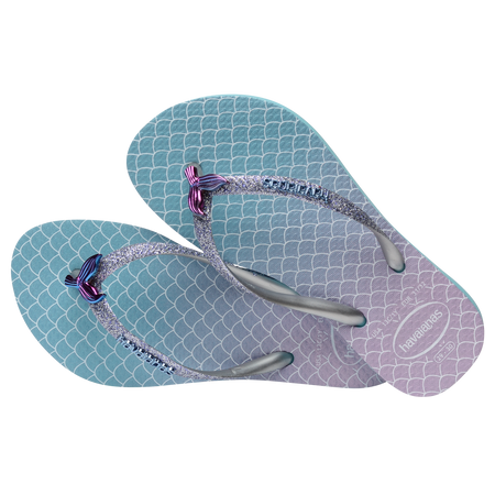 Kids' Slim Glitter Flip Flops