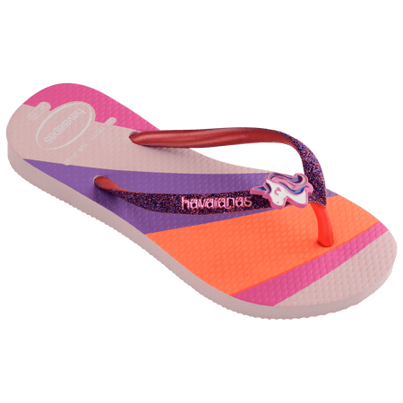 Kids' Slim Glitter Flip Flops