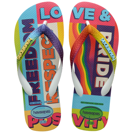 Men's Top Pride Rainbow Flip Flops