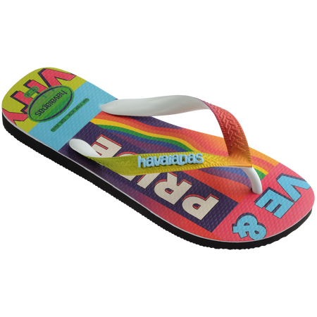 Men's Top Pride Rainbow Flip Flops