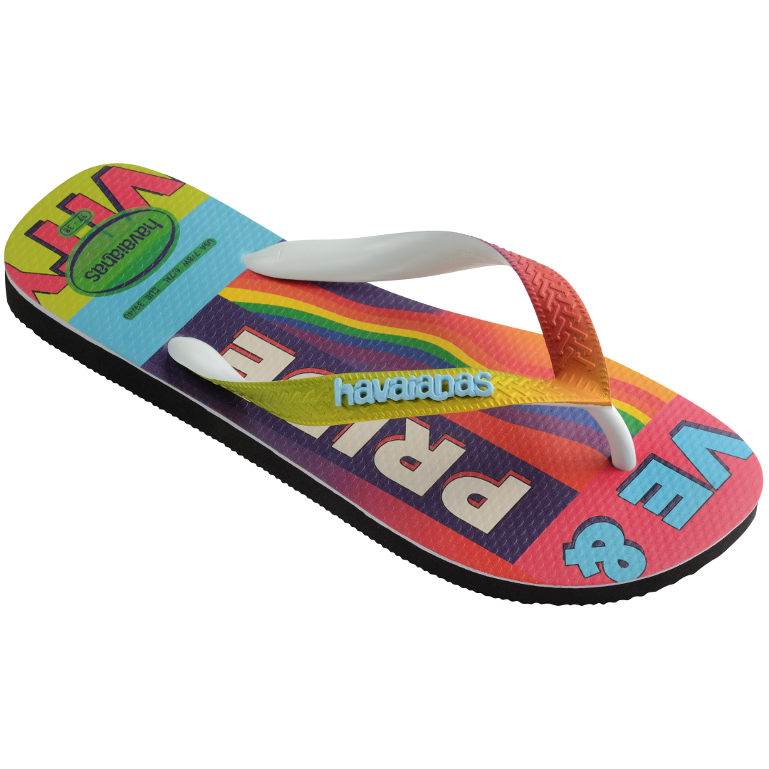 Men's Top Pride Rainbow Flip Flops