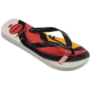 Men's Marvel Logomania Top Flip Flops