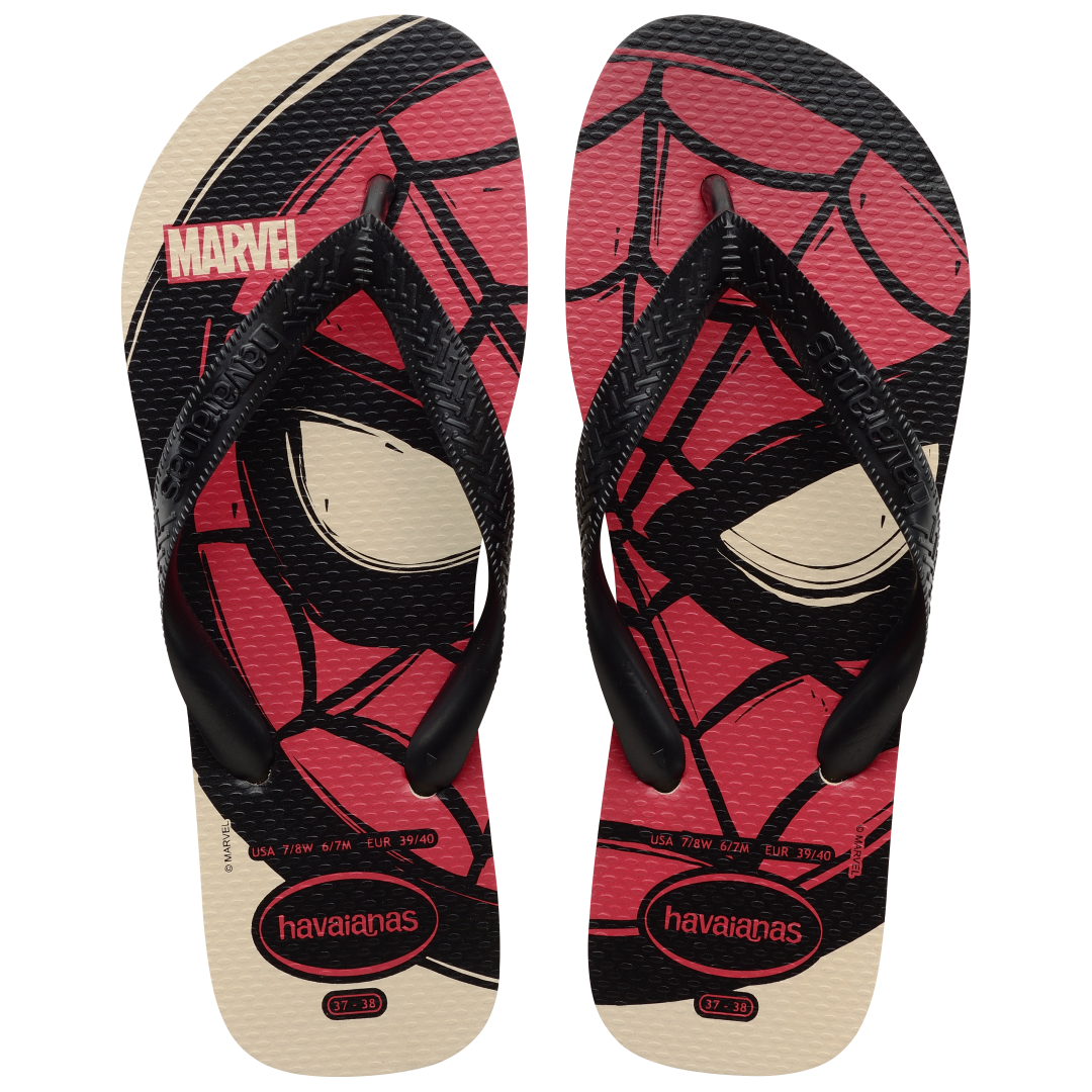 Kids' Marvel Logomania Top Flip Flop