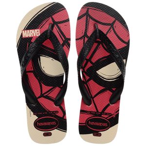 Men's Marvel Logomania Top Flip Flops