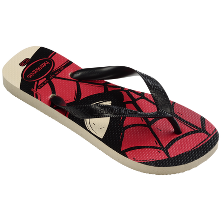 Men's Marvel Logomania Top Flip Flops