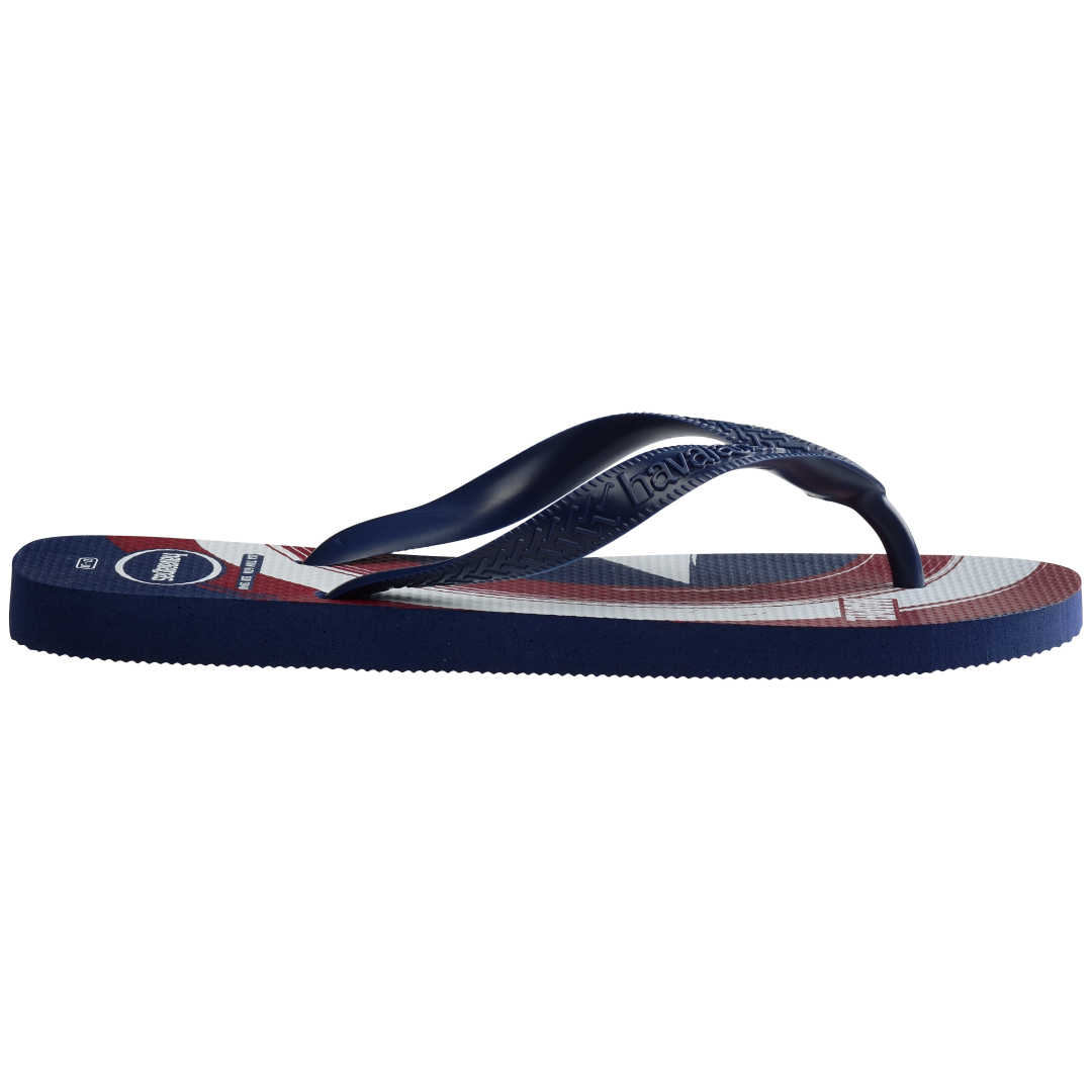 Men's Marvel Logomania Top Flip Flops