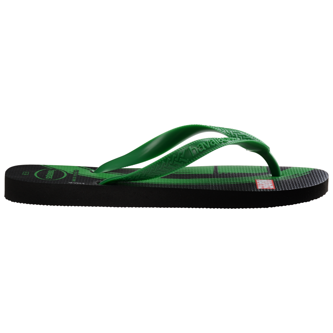 Men's Marvel Logomania Top Flip Flops