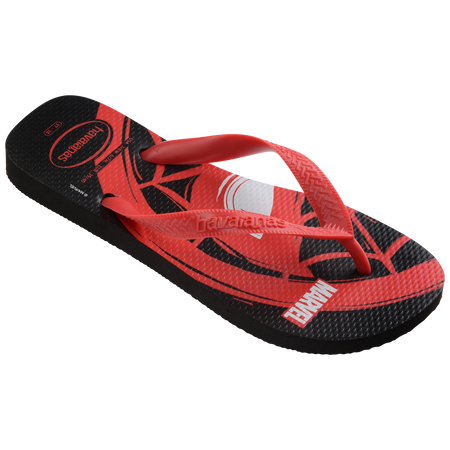 Men's Marvel Logomania Top Flip Flops