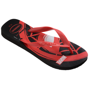 Men's Marvel Logomania Top Flip Flops