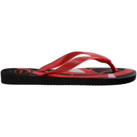 Men's Marvel Logomania Top Flip Flops