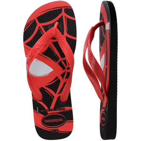 Men's Marvel Logomania Top Flip Flops