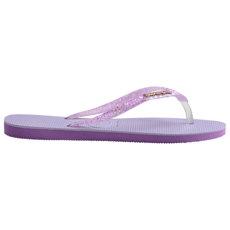 Women's Slim Glitter Flourish Flip Flops