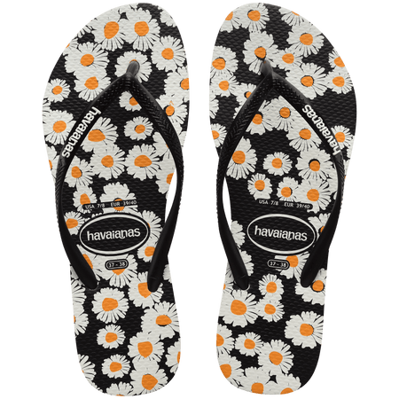 Kids' Slim Daisy Flip Flops