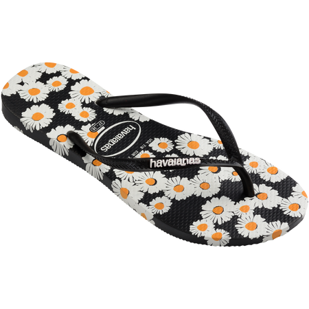 Kids' Slim Daisy Flip Flops