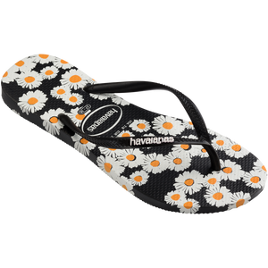 Kids' Slim Daisy Flip Flops