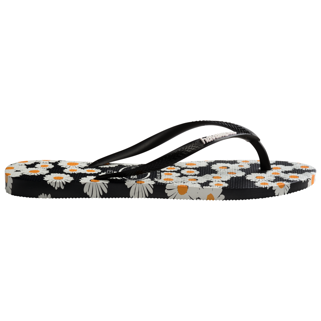 Kids' Slim Daisy Flip Flops