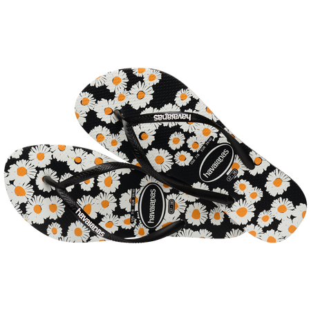 Kids' Slim Daisy Flip Flops