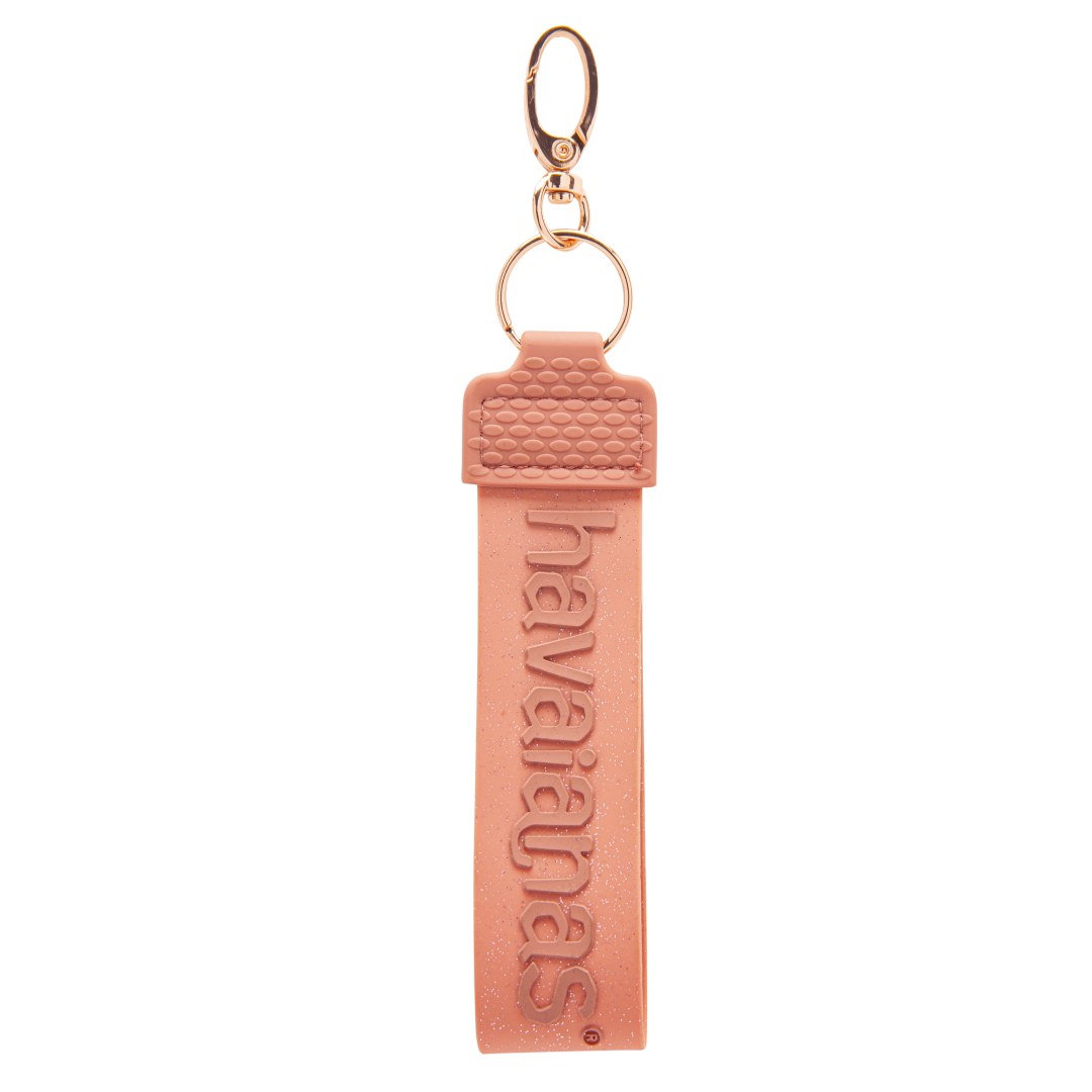 Women's Glitter Rubber Keychain