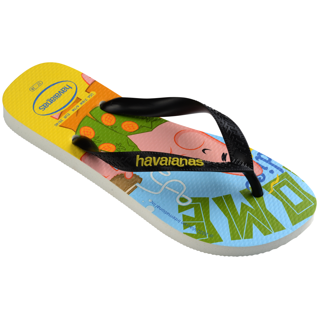 Kids' Spongebob Top Flip Flops