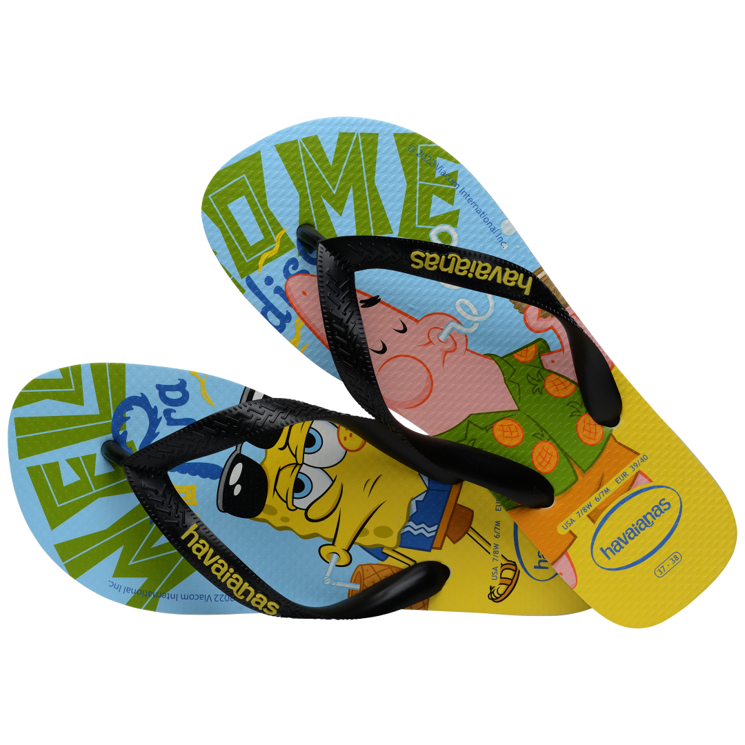 Kids' Spongebob Top Flip Flops