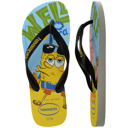 Kids' Spongebob Top Flip Flops