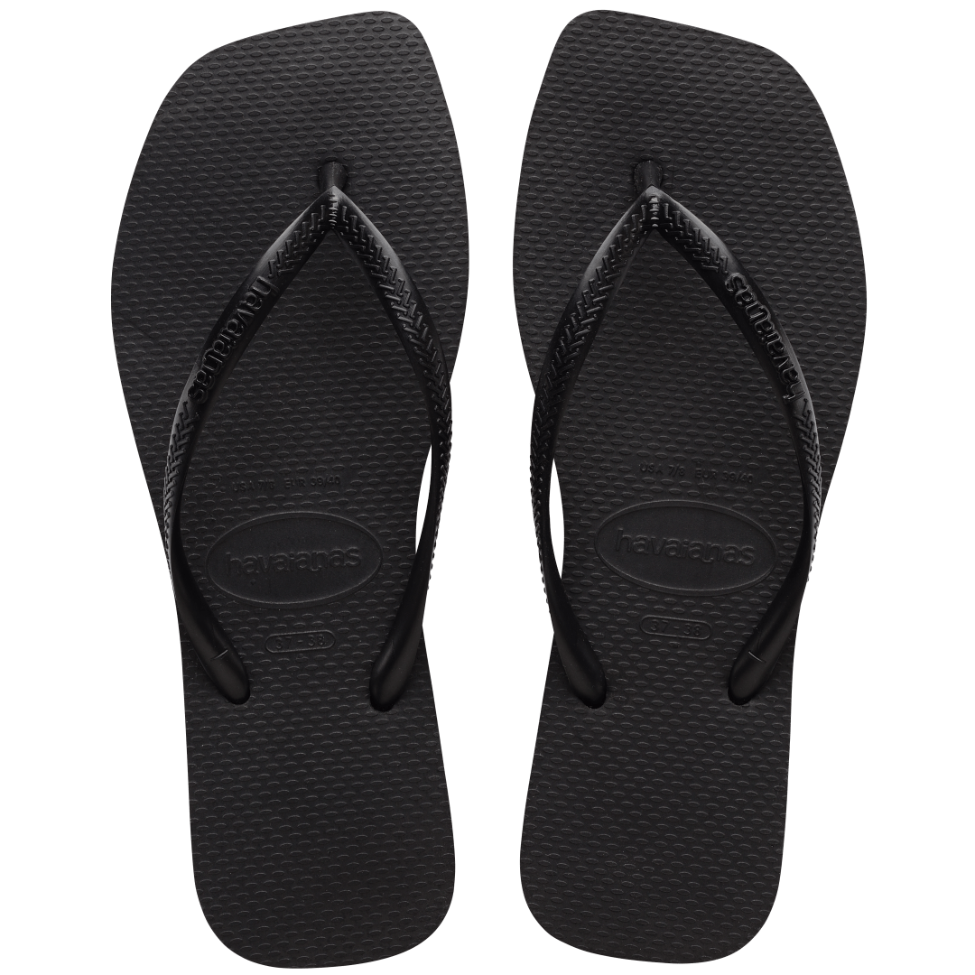 Women's Slim Square Flip Flops