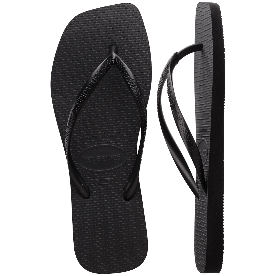 Women's Slim Square Flip Flops