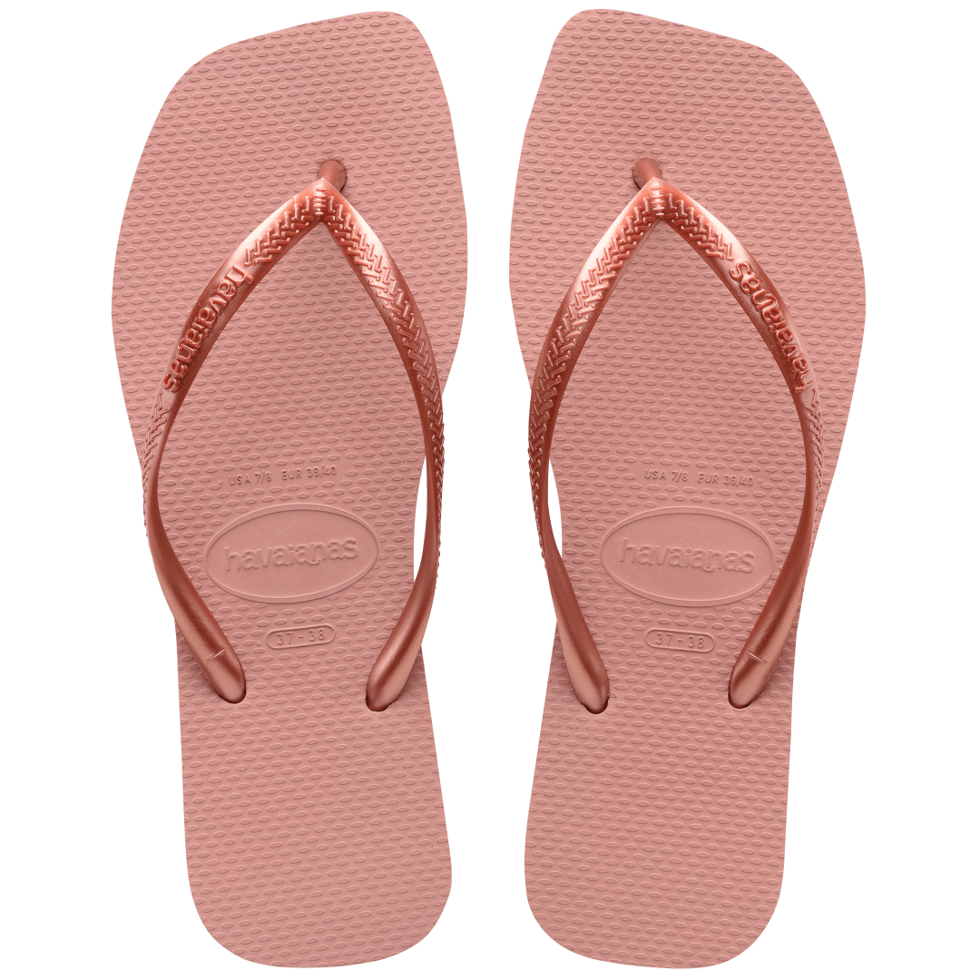 Women's Slim Square Flip Flops