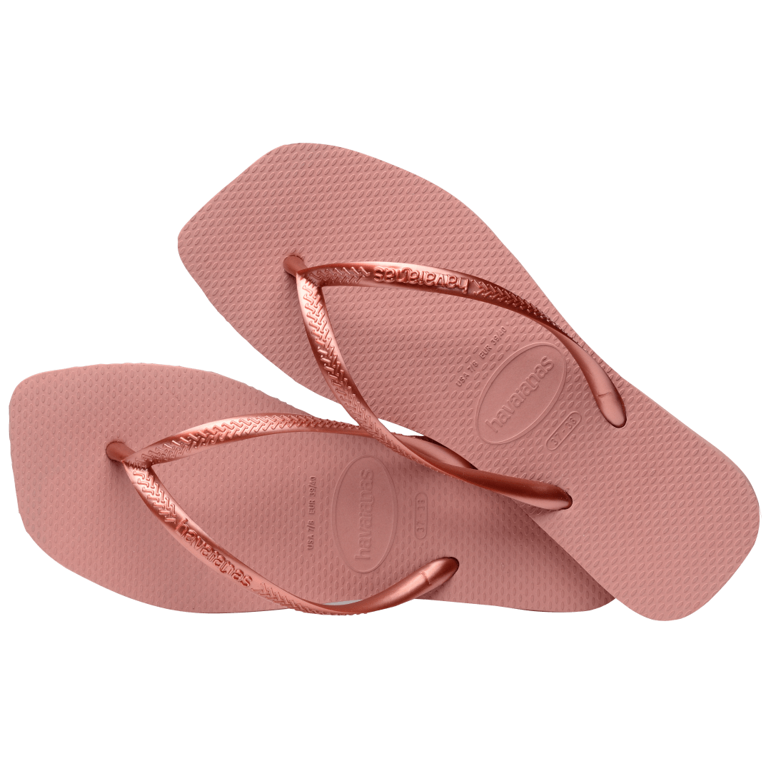 Women's Slim Square Flip Flops