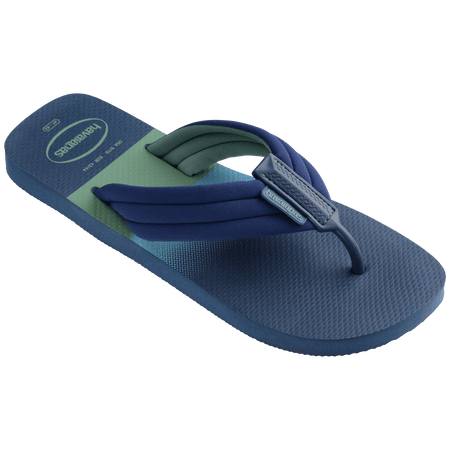 Men's Urban Print Flip Flops