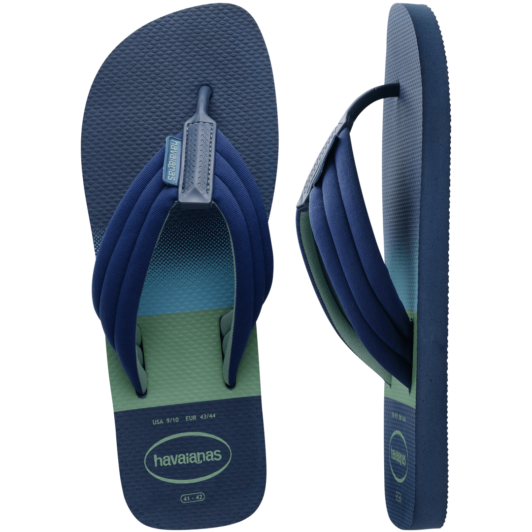 Men's Urban Print Flip Flops