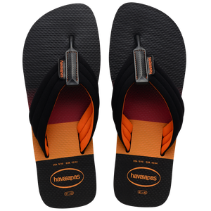 Men's Urban Print Flip Flops