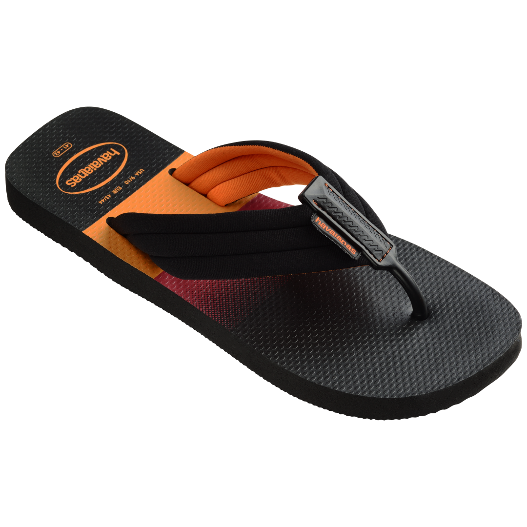 Men's Urban Print Flip Flops