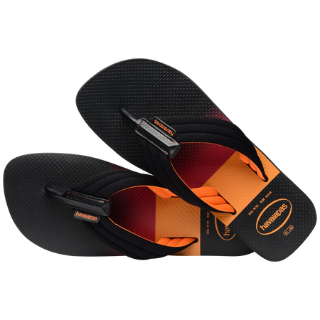 Men's Urban Print Flip Flops