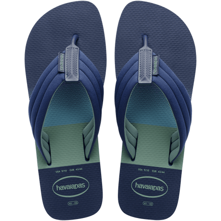 Men's Urban Print Flip Flops