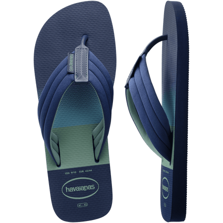 Men's Urban Print Flip Flops