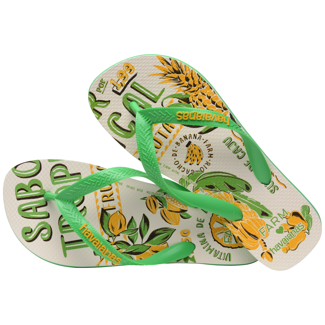 Women's FARM Rio Tropical Fruits Top Flip Flops