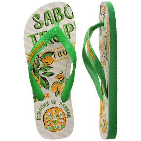 Women's FARM Rio Tropical Fruits Top Flip Flops