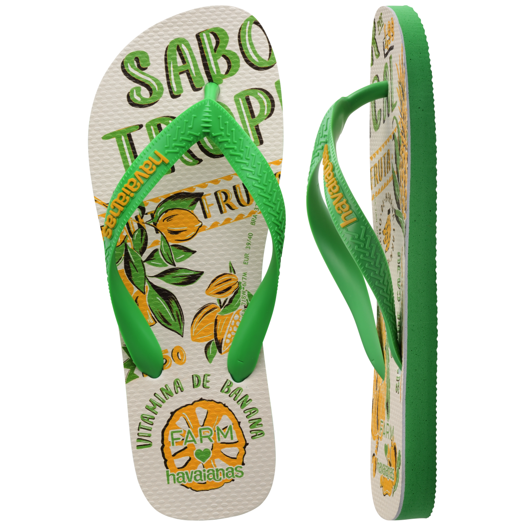 Women's FARM Rio Tropical Fruits Top Flip Flops