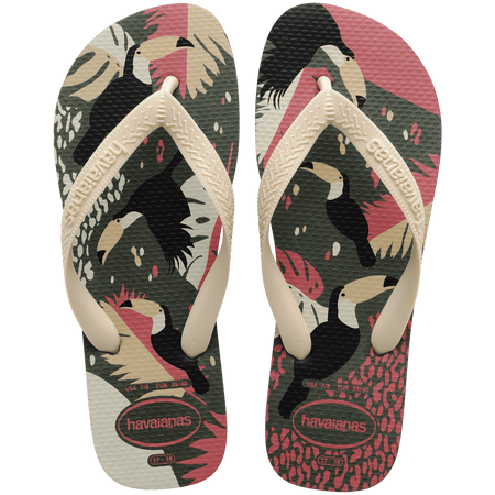 Kids' Tropical Vibes Flip Flops