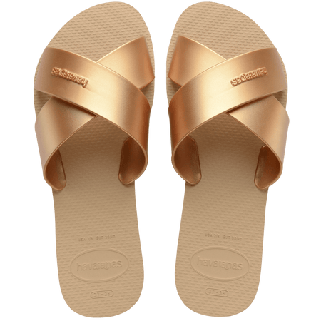 Women's Aqua Metallic Sandals