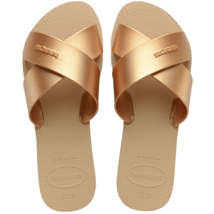 Women's Aqua Metallic Sandals