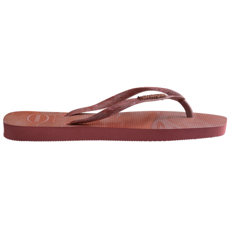 Women's Slim Square Trendy Flip Flops