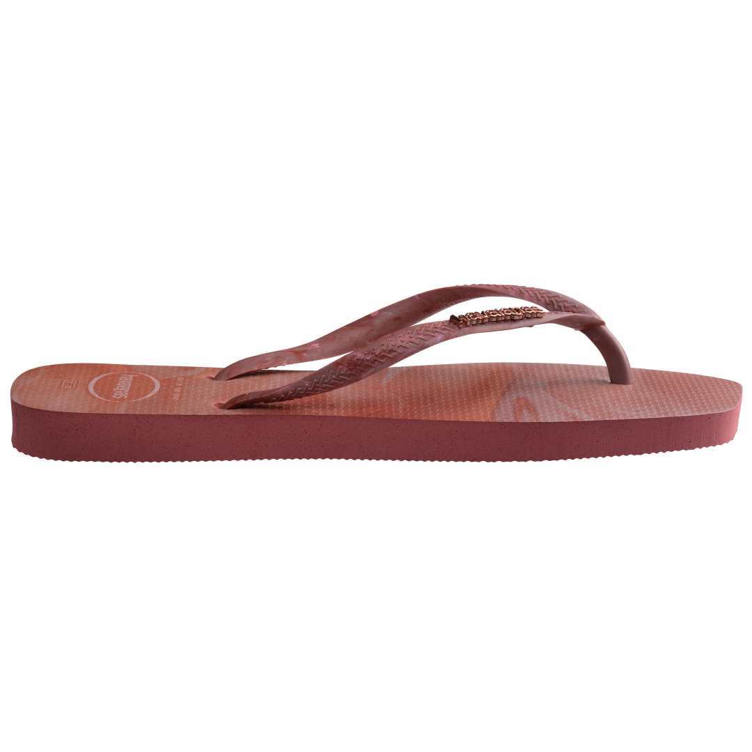 Women's Slim Square Trendy Flip Flops