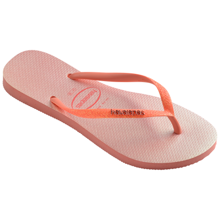 Kids' Slim Glitter Iridescent Flip Flops