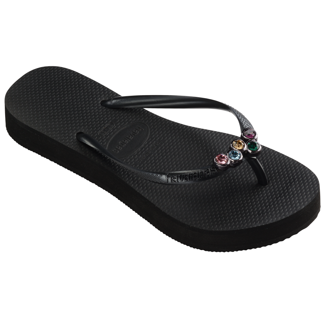 Women's Slim Flatform Luxury Flip Flops