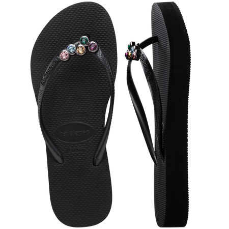 Women's Slim Flatform Luxury Flip Flops