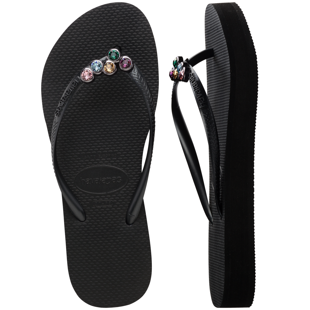 Women's Slim Flatform Luxury Flip Flops